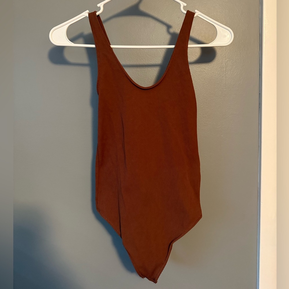Abercrombie & Fitch Brown Bodysuit